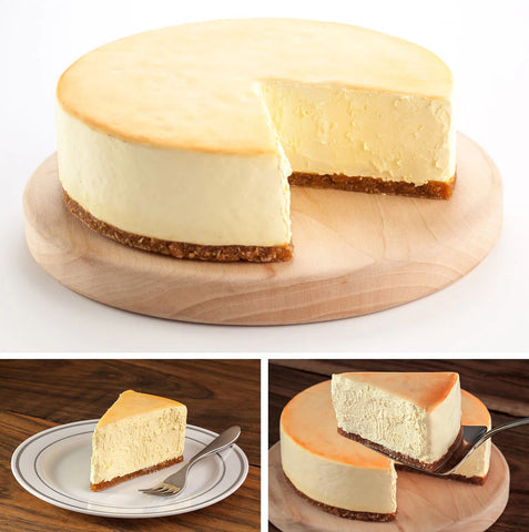 DAIRY - FREE CHEESECAKSE CASE OF 6(UNSLICED)