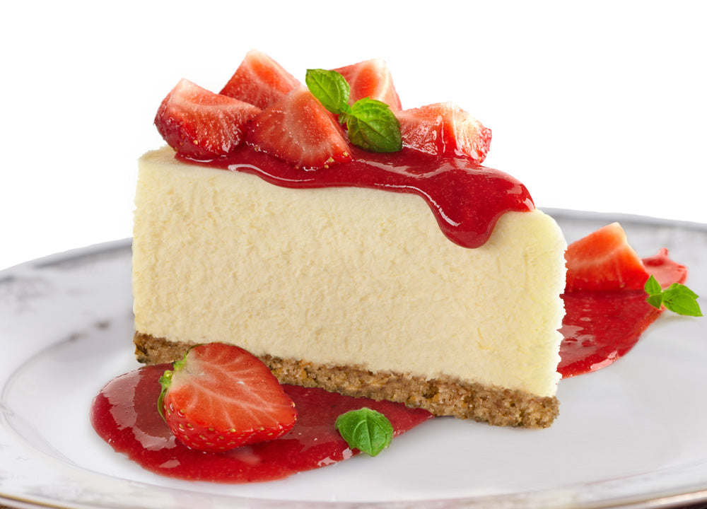 Sirabella's Strawberry Vegan Cheesecake
